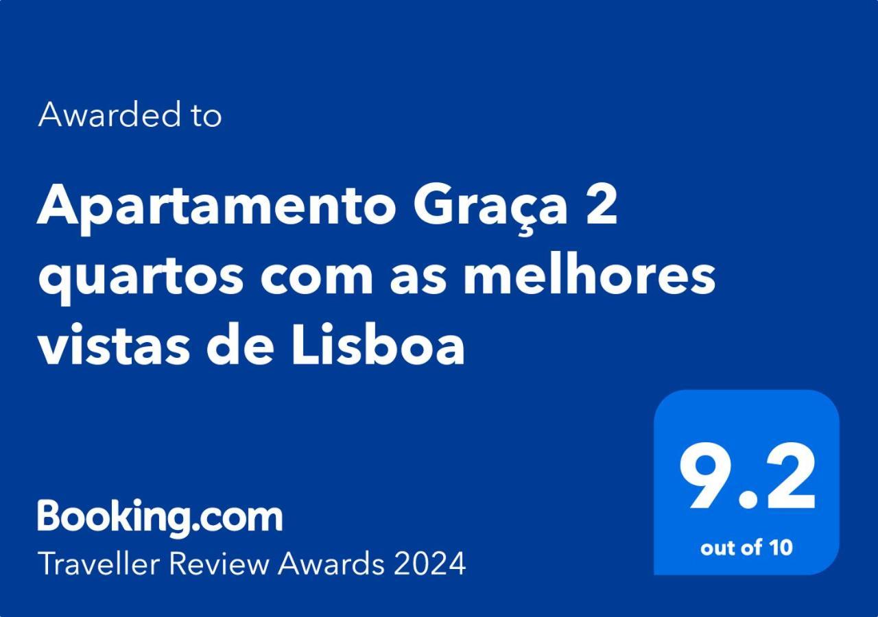 Apartamento Graca 2 Quartos Com As Melhores Vistas De Lisboa Ngoại thất bức ảnh